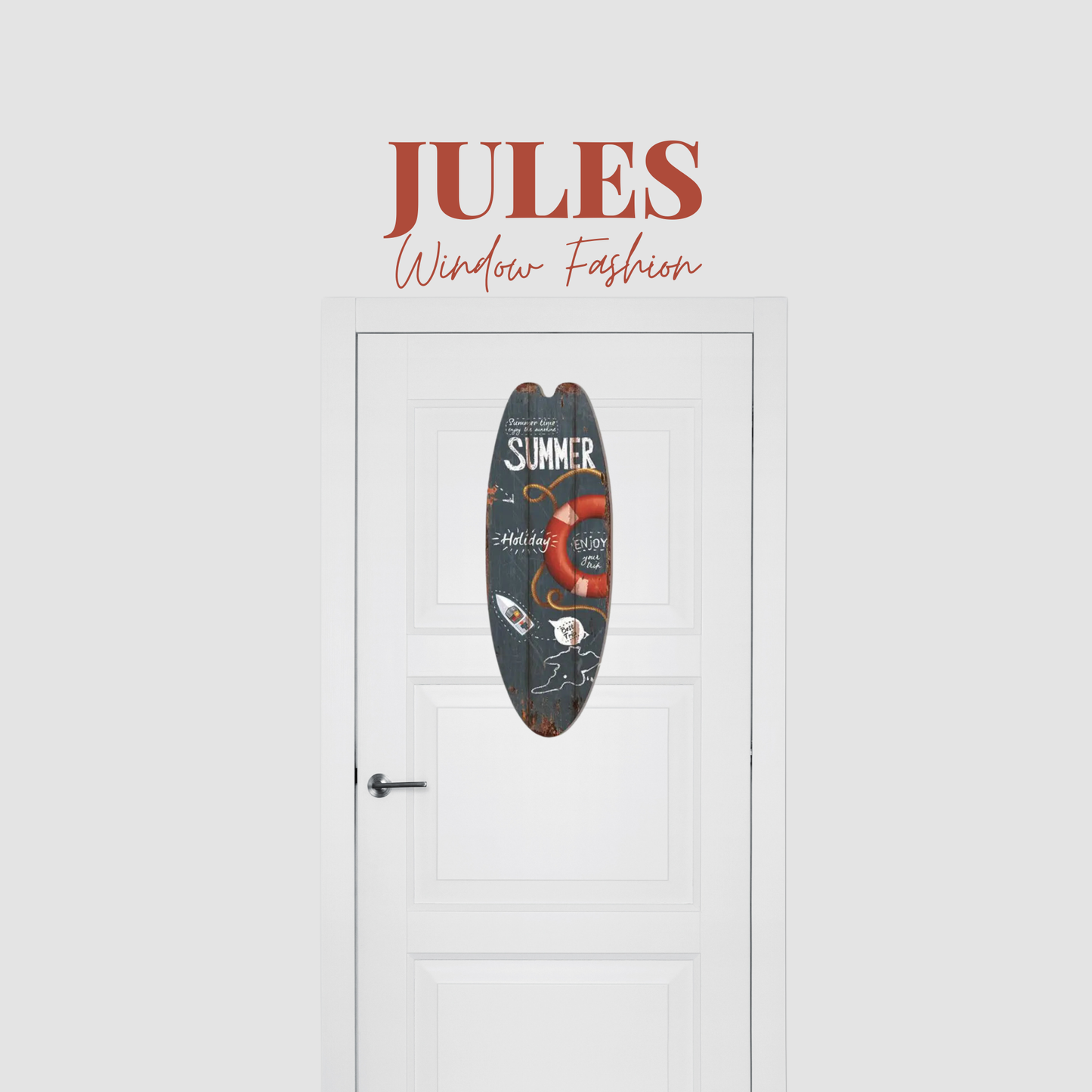 גלשן עץ וינטג׳! לתלייה על הקיר