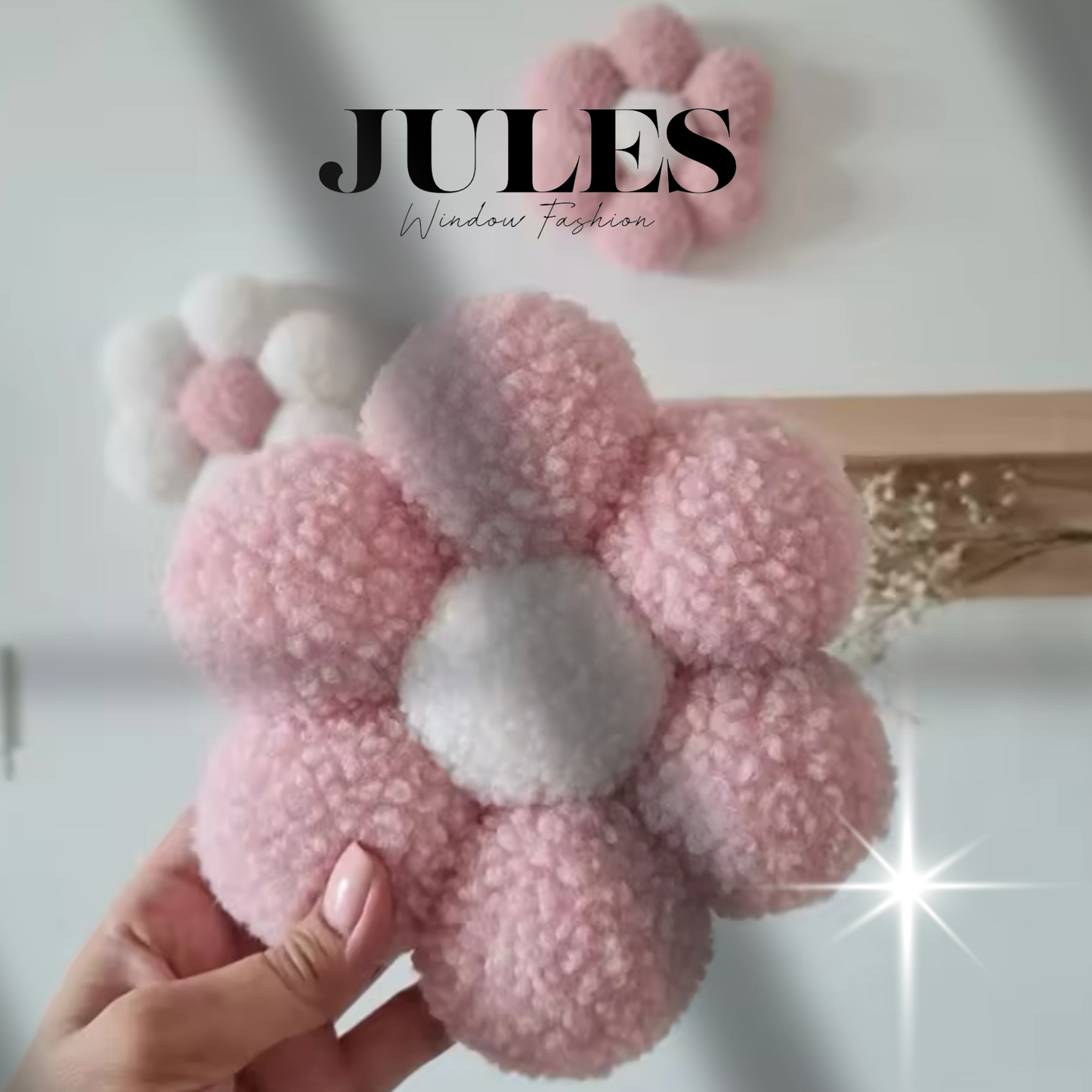 פרח דקורטיבי סטייל נורדי בוהו